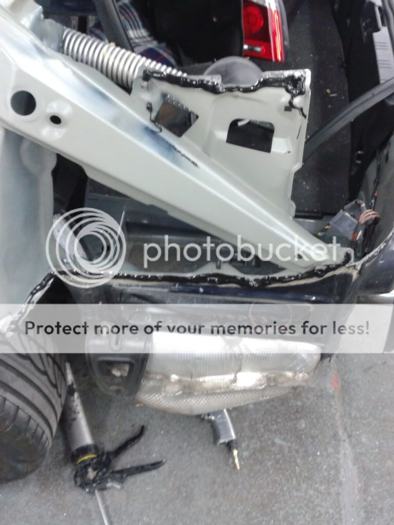 BMW quarter panel. Cosmetics EscortEvolution.co.uk