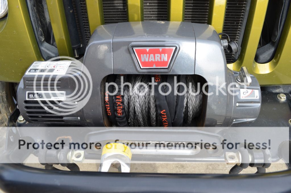 2008 Jeep Wrangler For Sale >> Warn 9.5ti, Viking synthetic winch line and Poison Spyder ... 2008 Jeep Wrangler For Sale >> Warn 9.5ti, Viking synthetic winch line and Poison Spyder ...